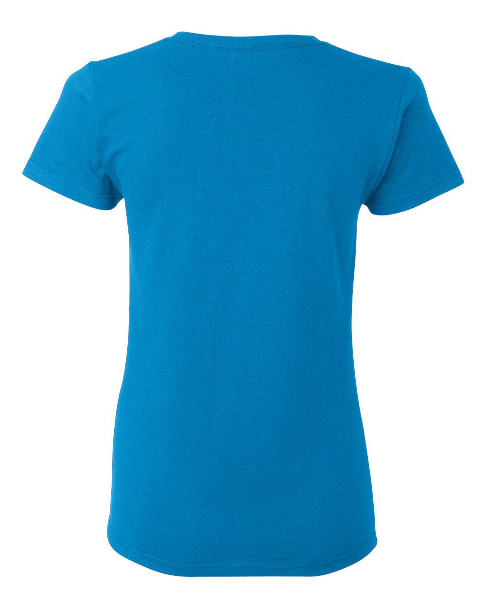 Gildan 5000L Women's Heavy Cotton™ T-Shirt in Sapphire, back