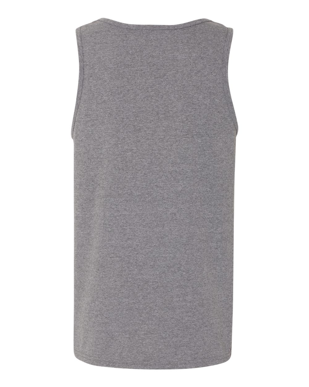 Gildan 5200 Unisex Heavy Cotton™ Tank Top in Graphite Heather, back