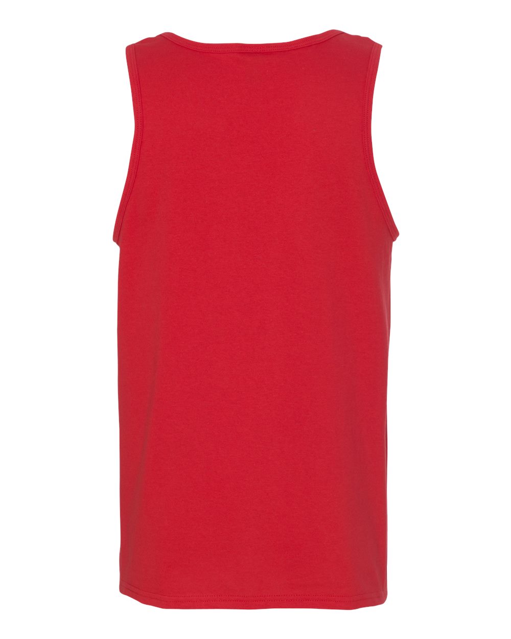 Gildan 5200 Unisex Heavy Cotton™ Tank Top in Red, back