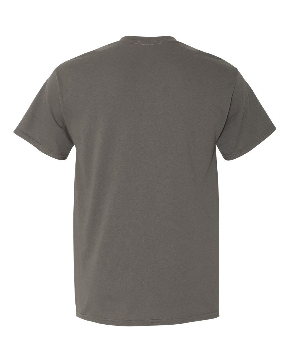 Gildan 5300 Unisex Heavy Cotton™ Pocket T-Shirt in Charcoal, back