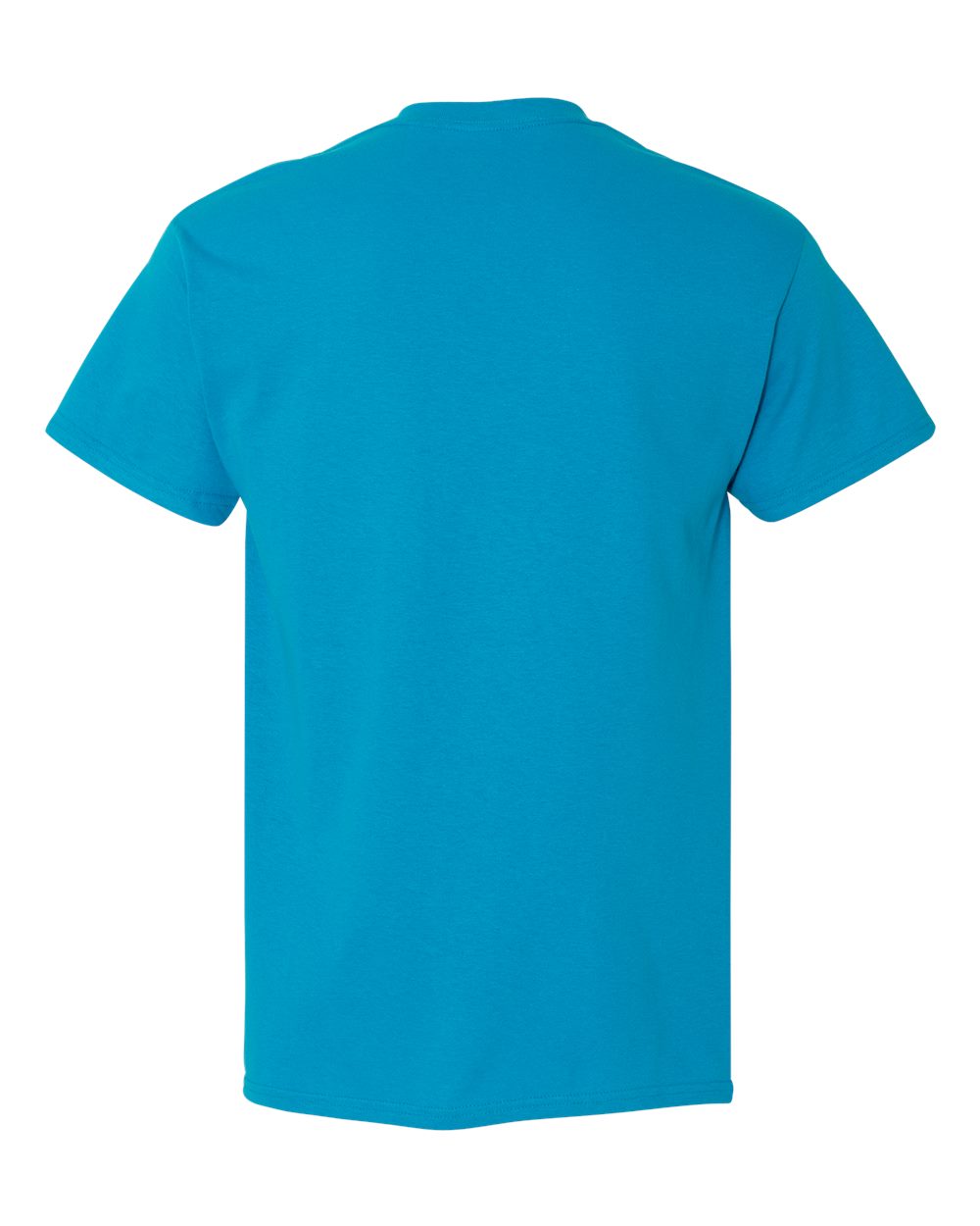 Gildan 5300 Unisex Heavy Cotton™ Pocket T-Shirt in Sapphire, back
