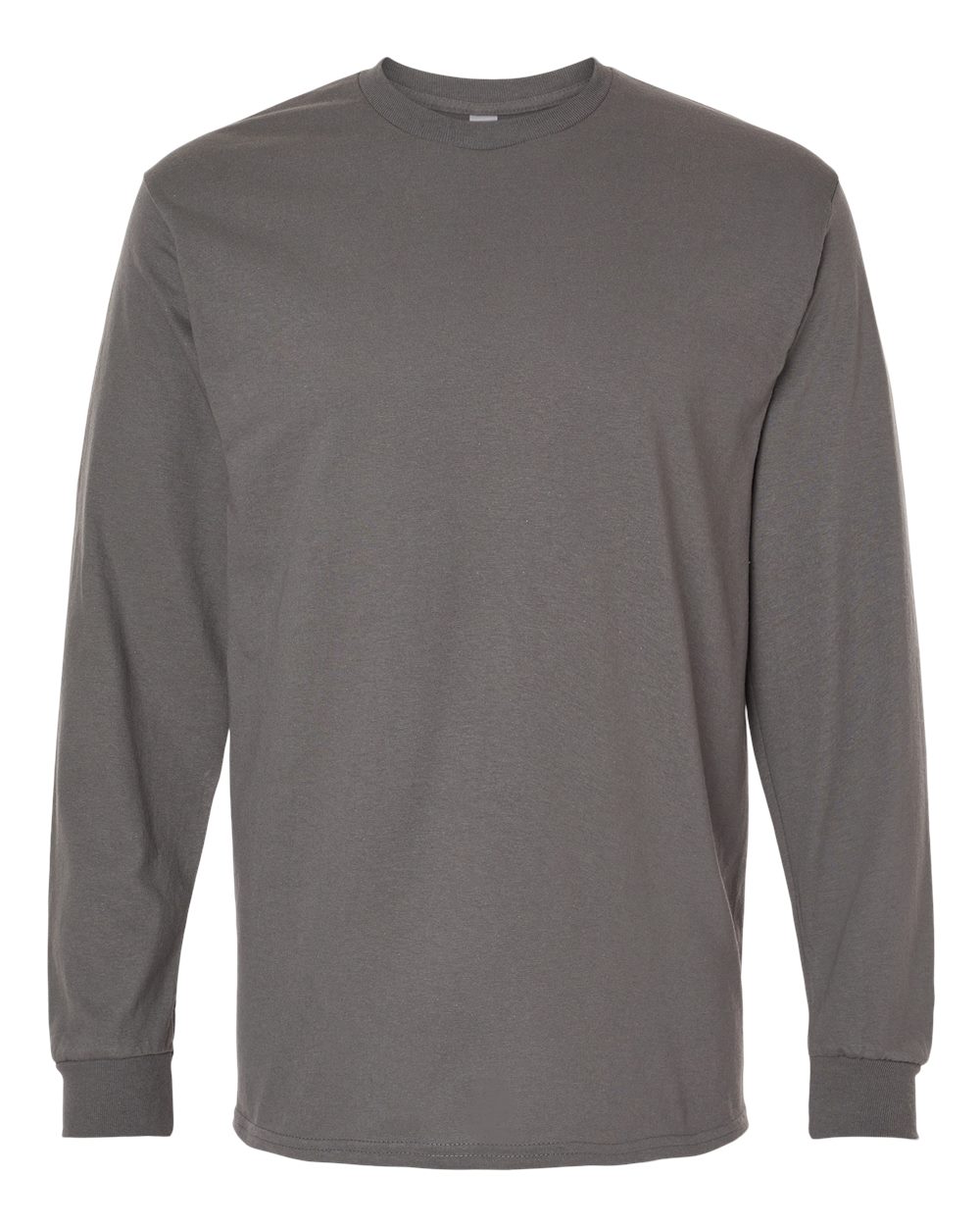 Gildan 5400 Unisex Heavy Cotton™ Long Sleeve T-Shirt in Charcoal