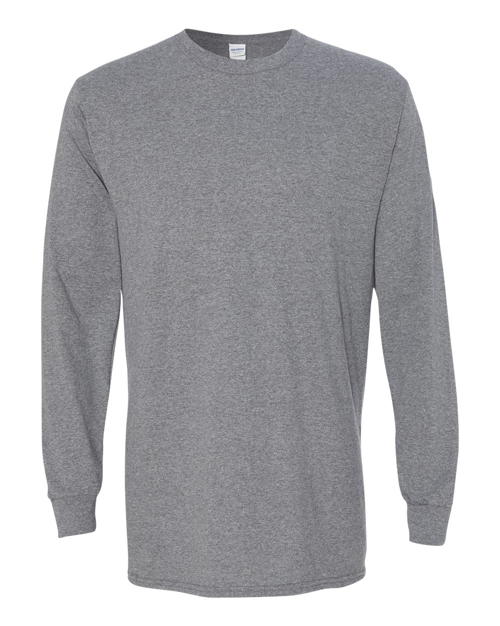 Gildan 5400 Unisex Heavy Cotton™ Long Sleeve T-Shirt in Graphite Heather