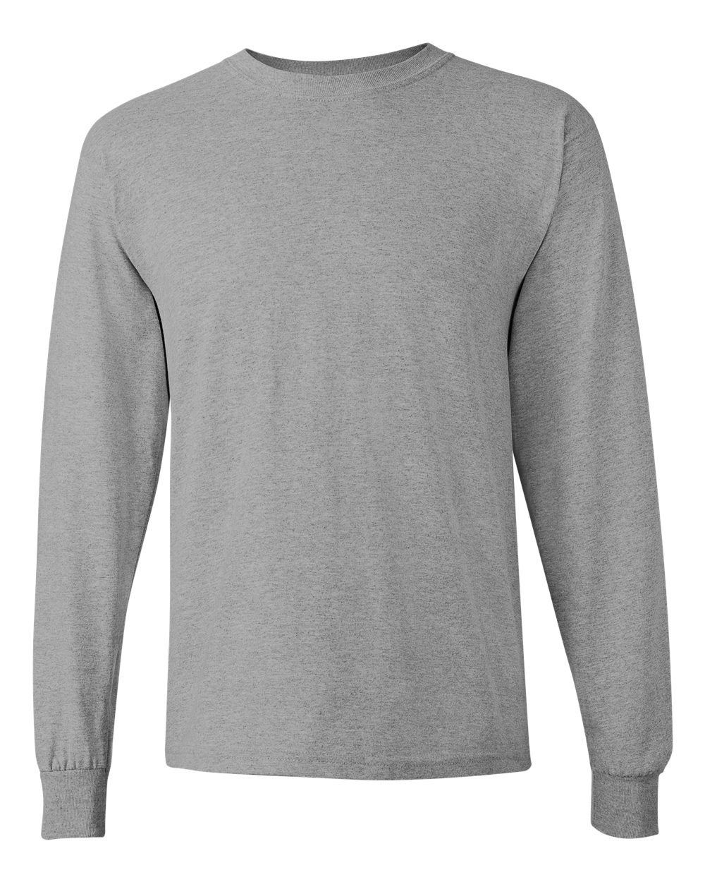 Gildan 5400 Unisex Heavy Cotton™ Long Sleeve T-Shirt in Sport Grey
