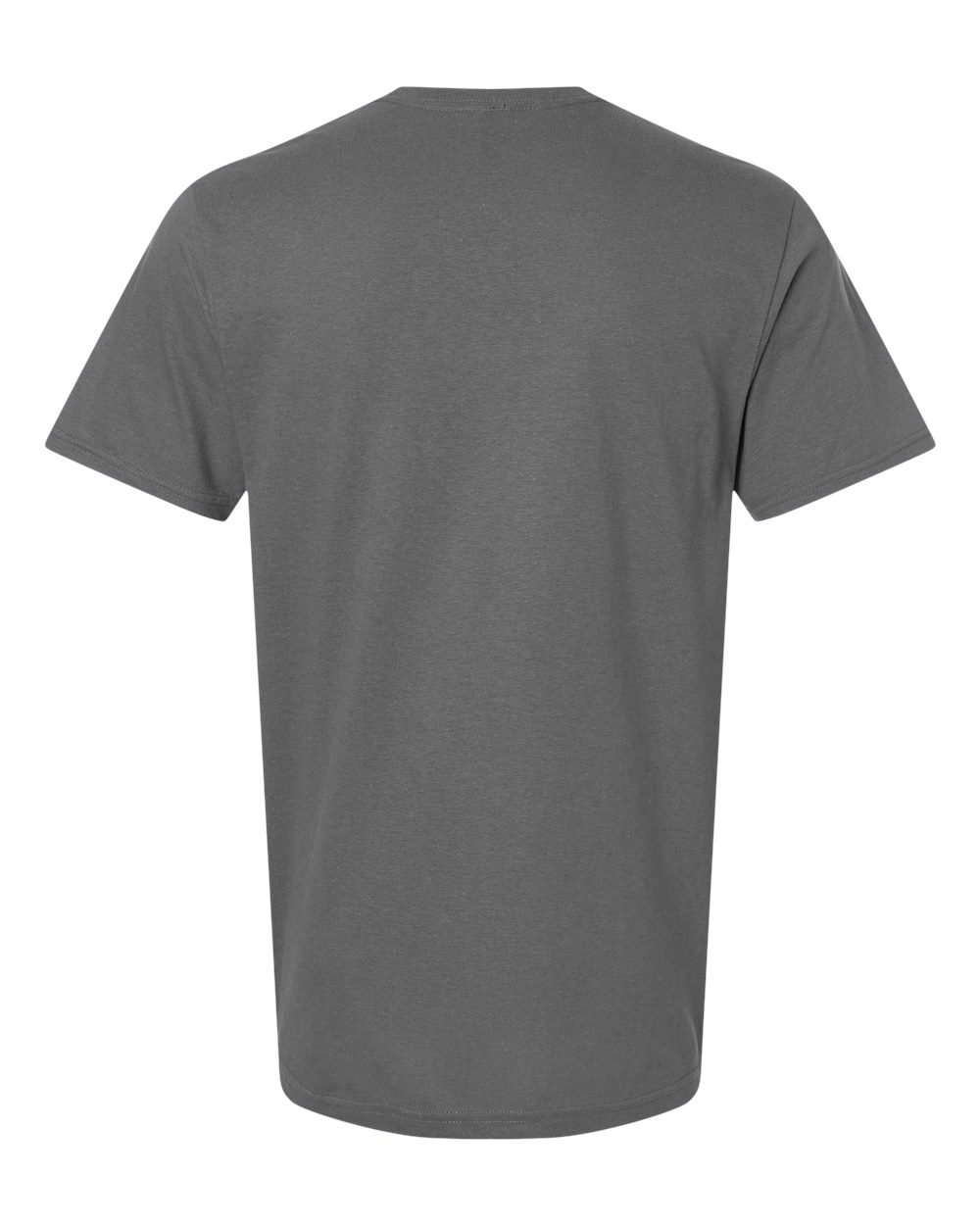 Gildan 64000 Unisex Softstyle® T-Shirt in Charcoal, back