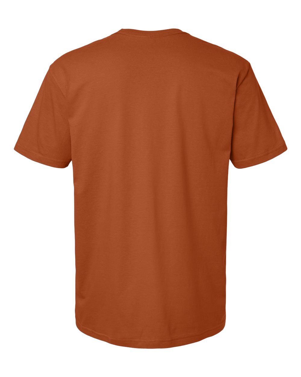 Gildan 64000 Unisex Softstyle® T-Shirt in Fan Texas Orange, back