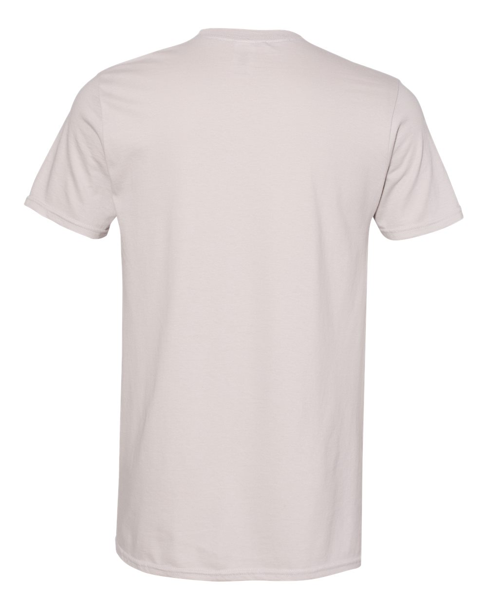 Gildan 64000 Unisex Softstyle® T-Shirt in Ice Grey, back