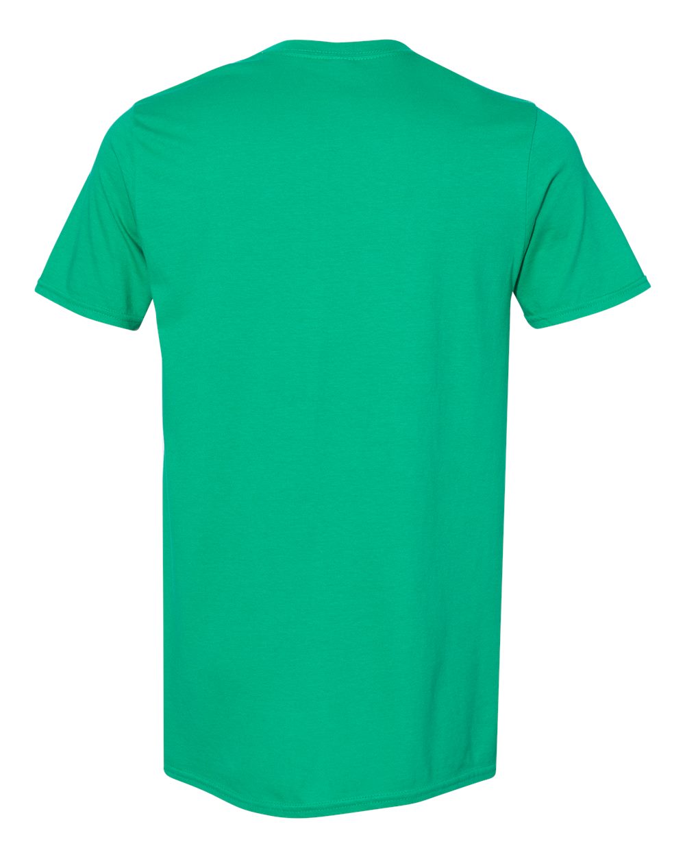 Gildan 64000 Unisex Softstyle® T-Shirt in Kelly Green, back