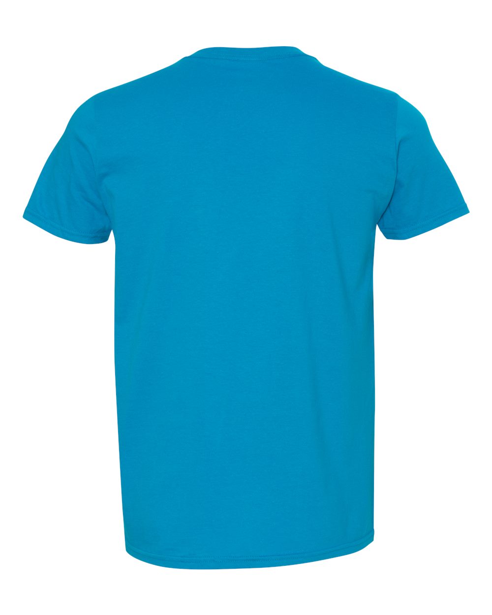 Gildan 64000 Unisex Softstyle® T-Shirt in Sapphire, back