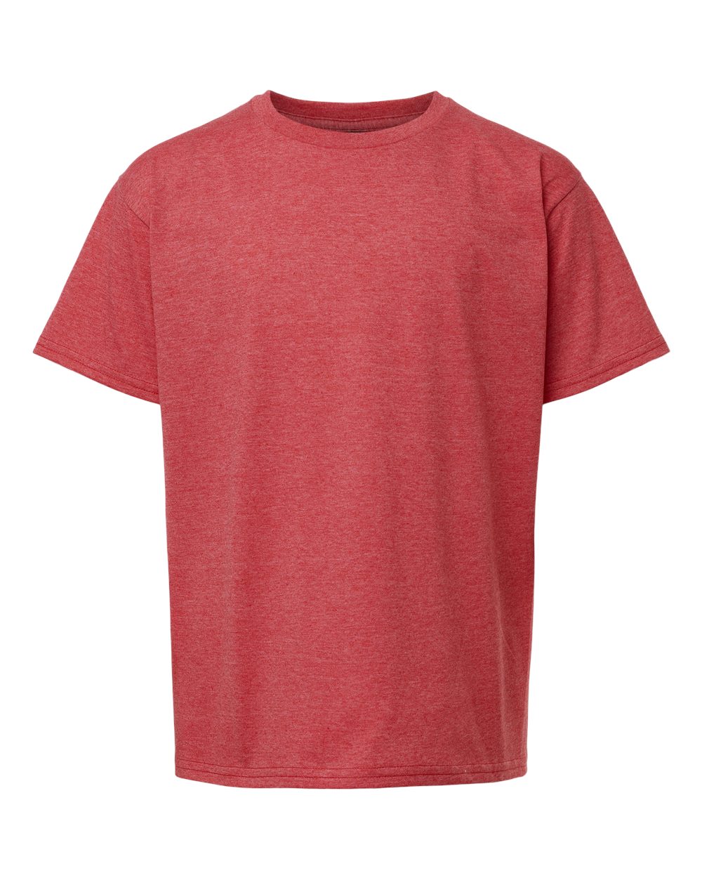 Gildan 64000B Youth Softstyle® T-Shirt in Heather Red