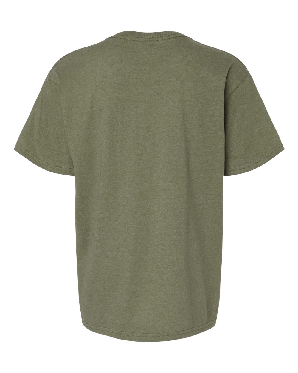 Gildan 64000BCVC Youth Softstyle® CVC T-Shirt in Cactus, back