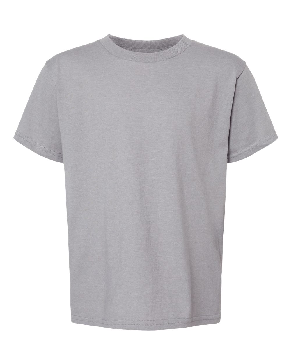 Gildan 64000BCVC Youth Softstyle® CVC T-Shirt in Cement