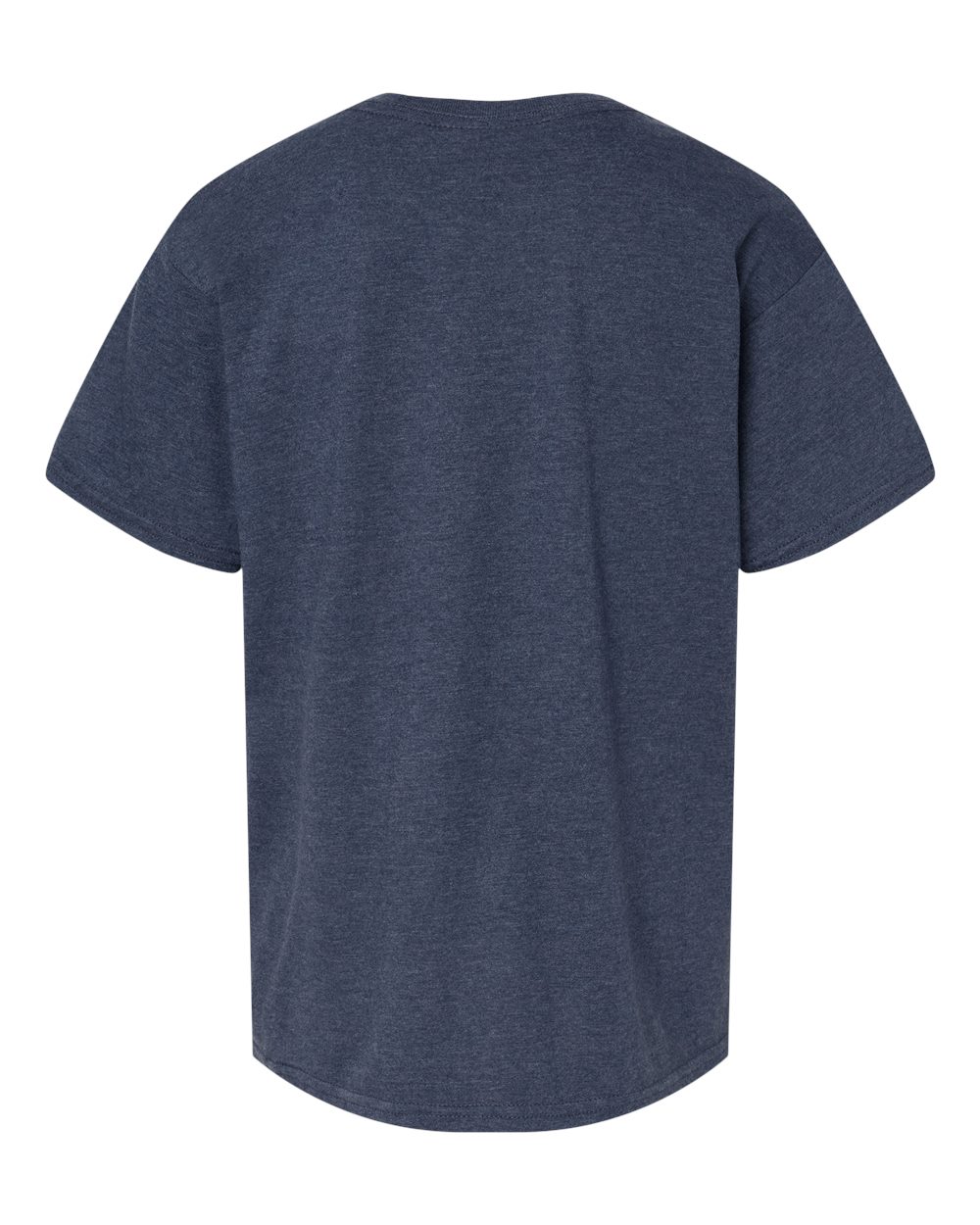 Gildan 64000BCVC Youth Softstyle® CVC T-Shirt in Navy Mist, back