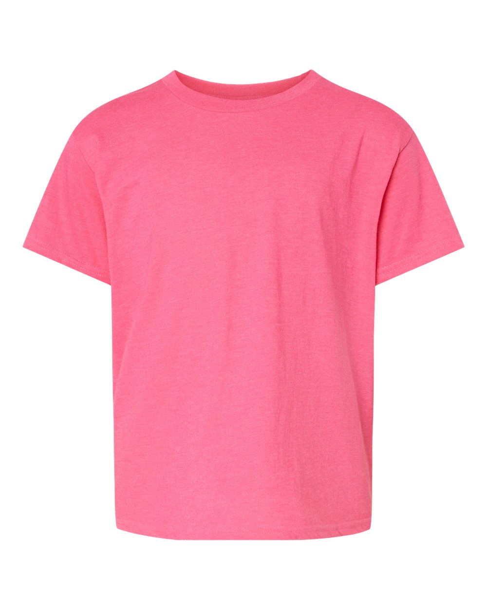 Gildan 64000BCVC Youth Softstyle® CVC T-Shirt in Pink Lemonade Mist