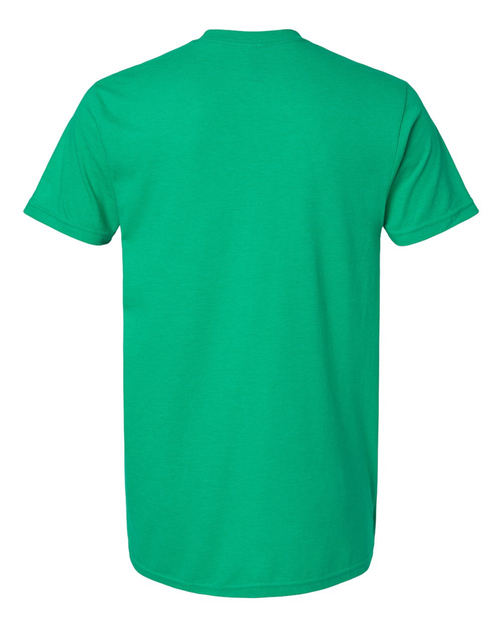 Gildan 64000CVC Unisex Softstyle® CVC T-Shirt in Kelly Mist, back