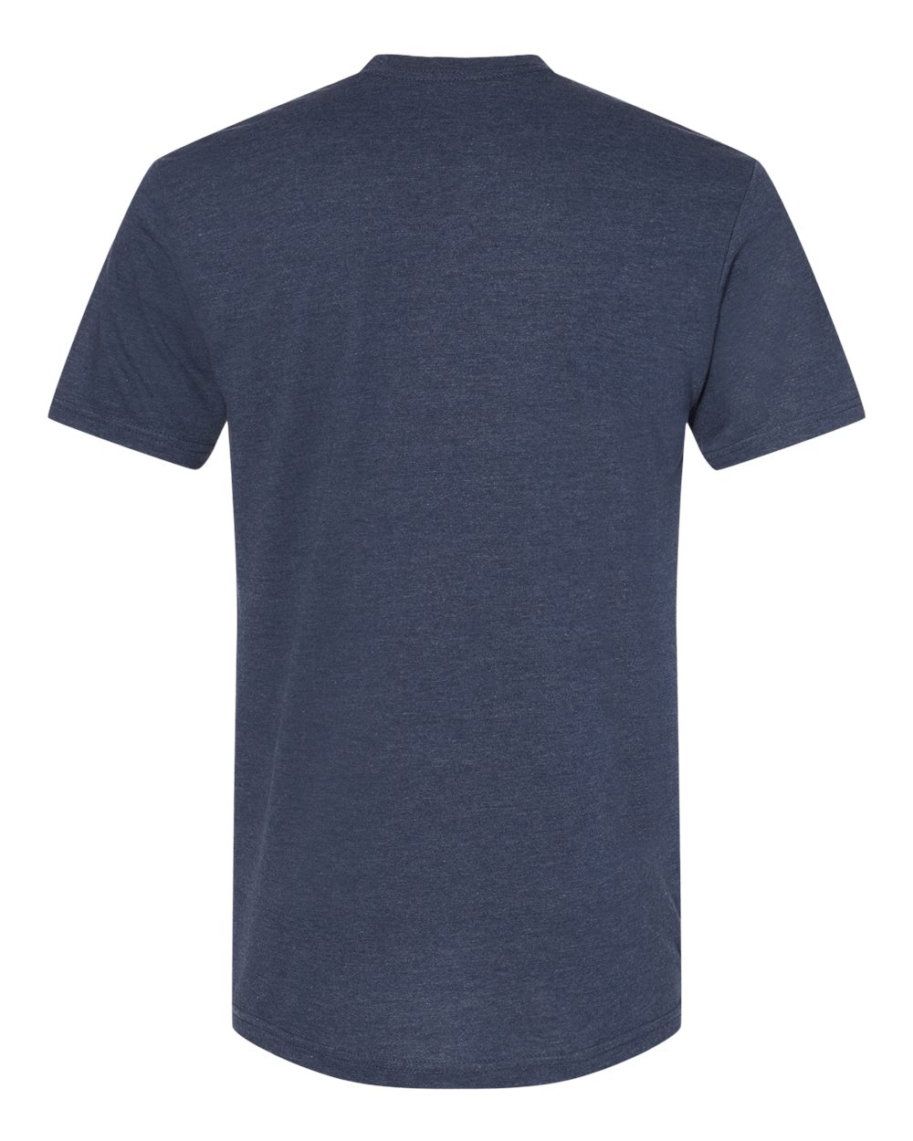 Gildan 64000CVC Unisex Softstyle® CVC T-Shirt in Navy Mist, back