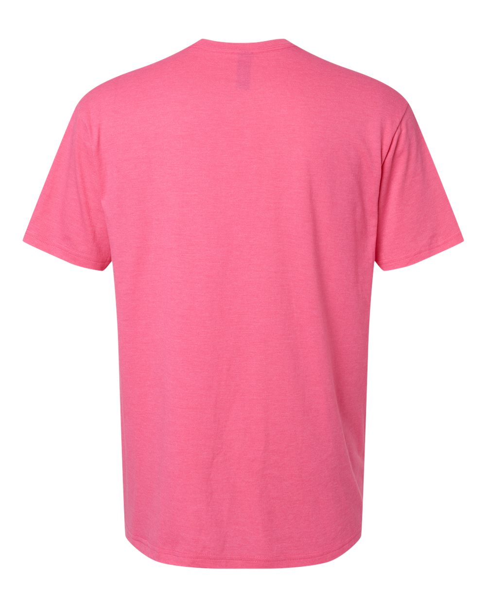 Gildan 64000CVC Unisex Softstyle® CVC T-Shirt in Pink Lemonade Mist, back