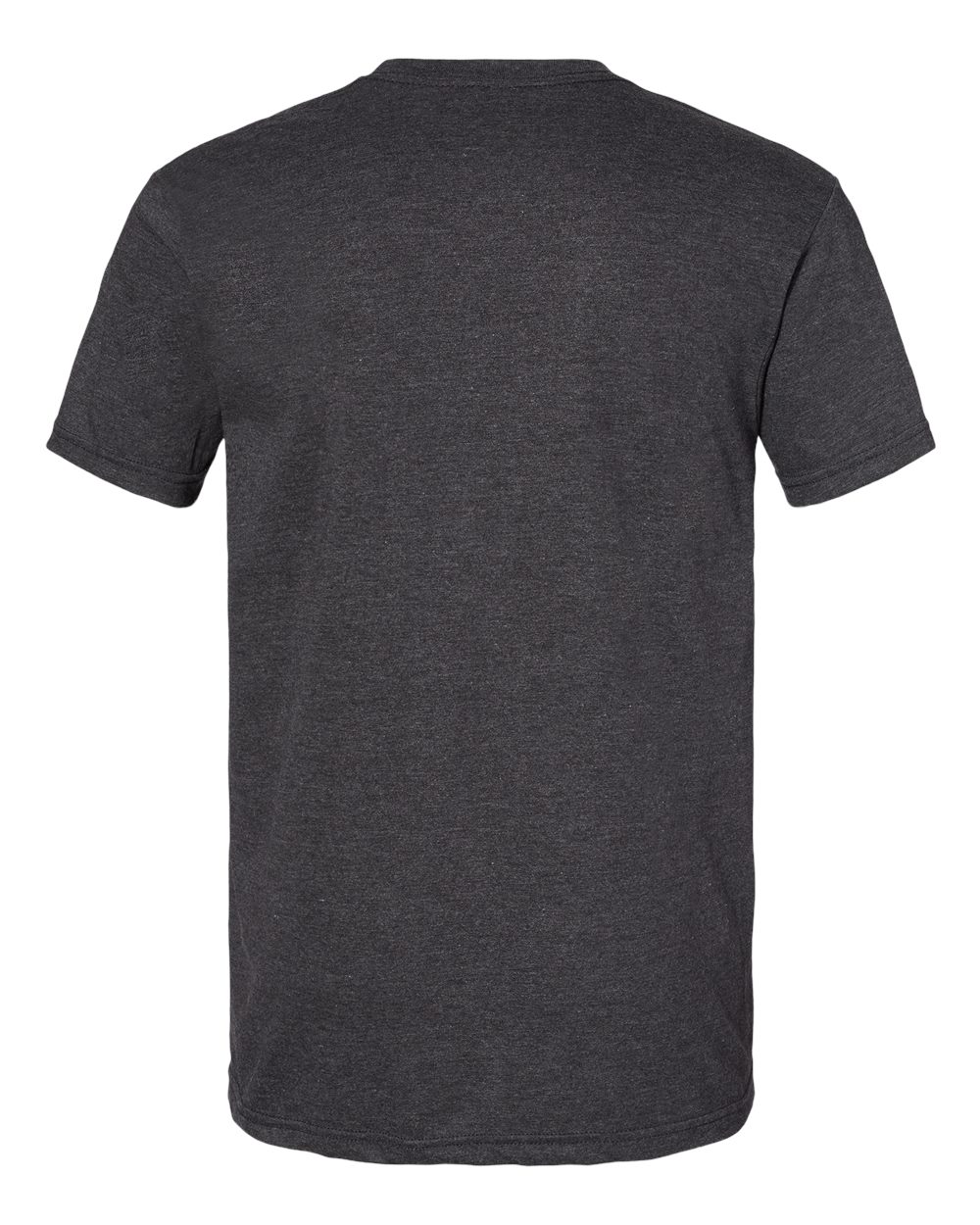 Gildan 64000CVC Unisex Softstyle® CVC T-Shirt in Pitch Black Mist, back