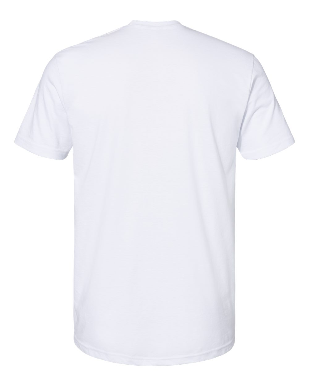 Gildan 64000CVC Unisex Softstyle® CVC T-Shirt in White, back