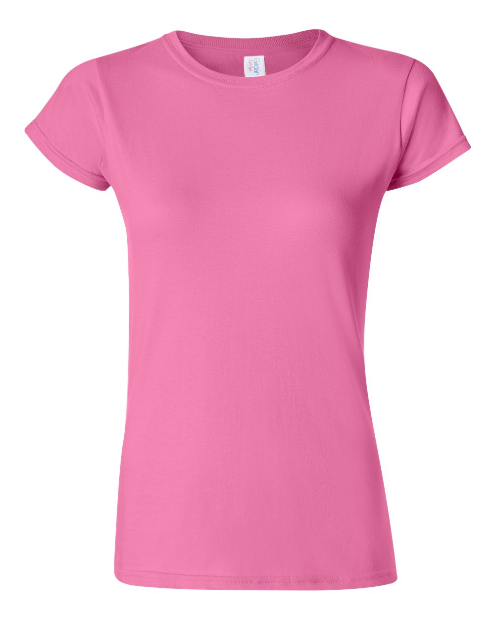 Gildan 64000L Women's Softstyle® T-Shirt in Azalea