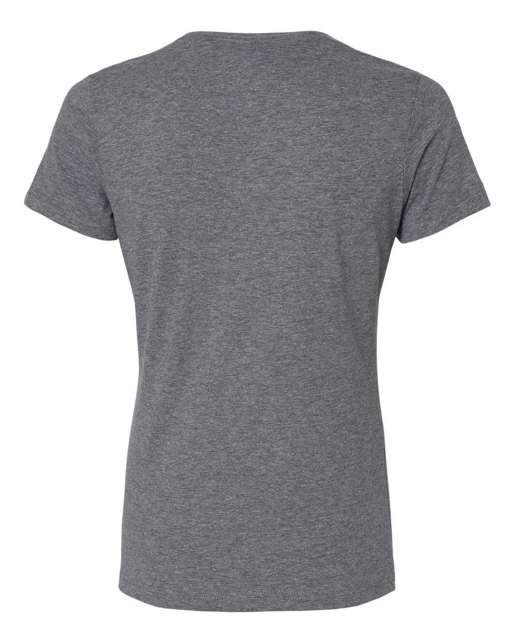 Gildan 64000L Women's Softstyle® T-Shirt in Graphite Heather, back