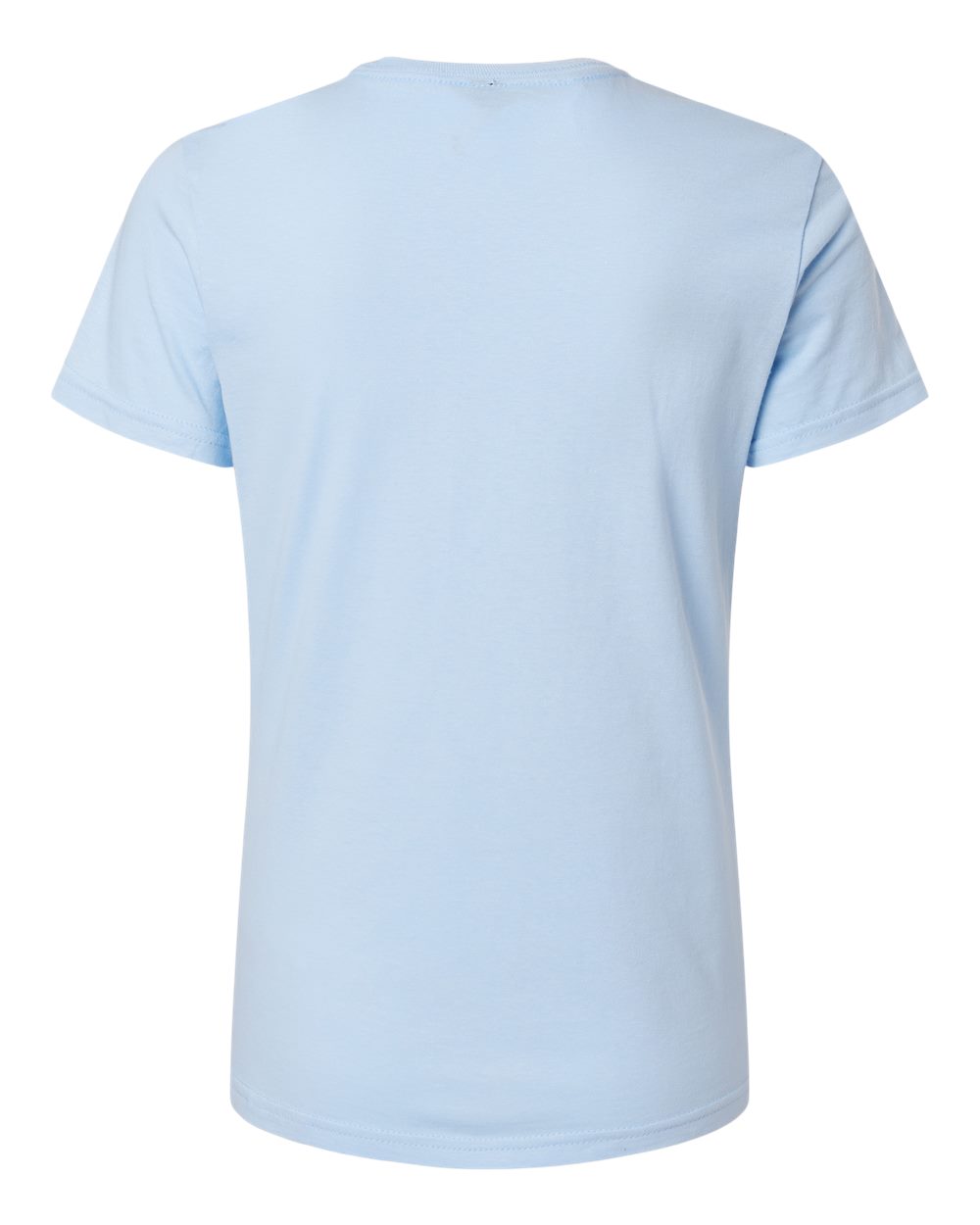 Gildan 64000L Women's Softstyle® T-Shirt in Light Blue, back