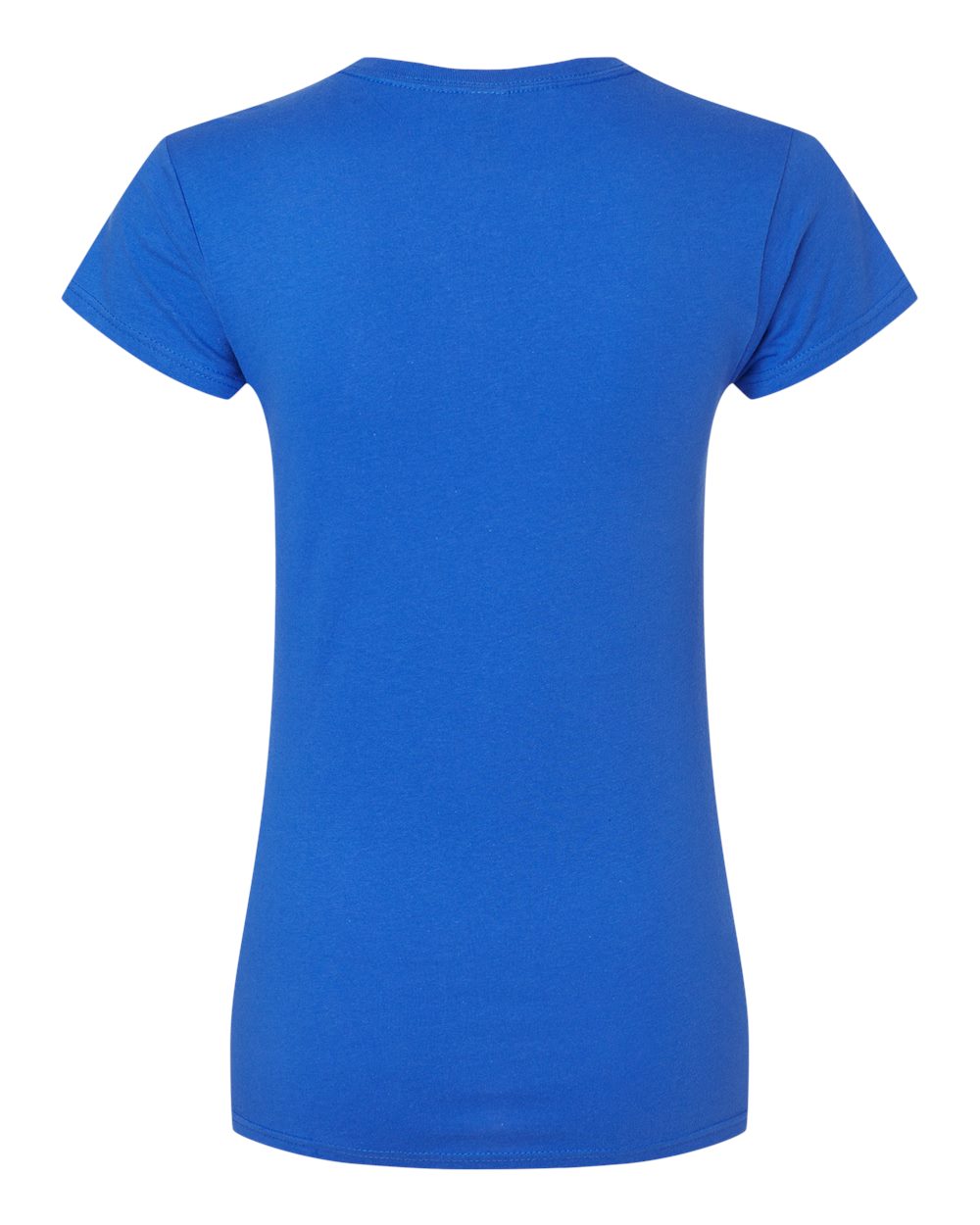 Gildan 64000L Women's Softstyle® T-Shirt in Royal, back