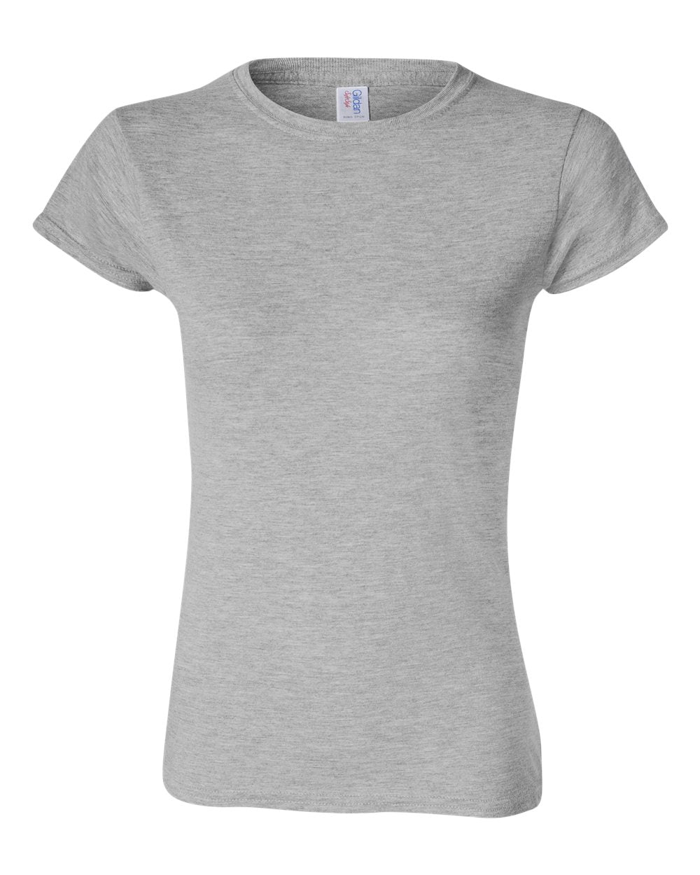 Gildan 64000L Women's Softstyle® T-Shirt in Sport Grey