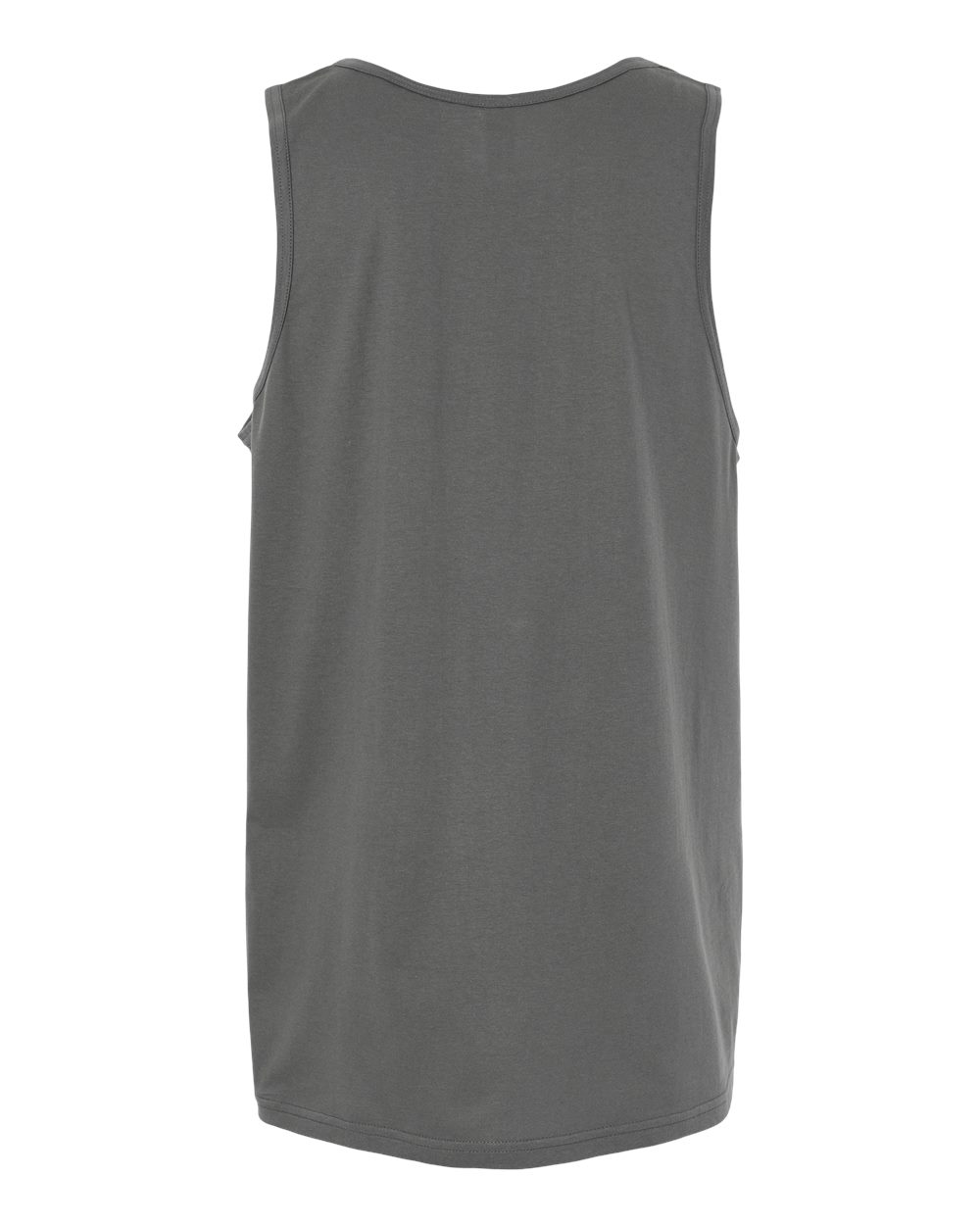 Gildan 64200 Unisex Softstyle® Tank Top in Charcoal, back