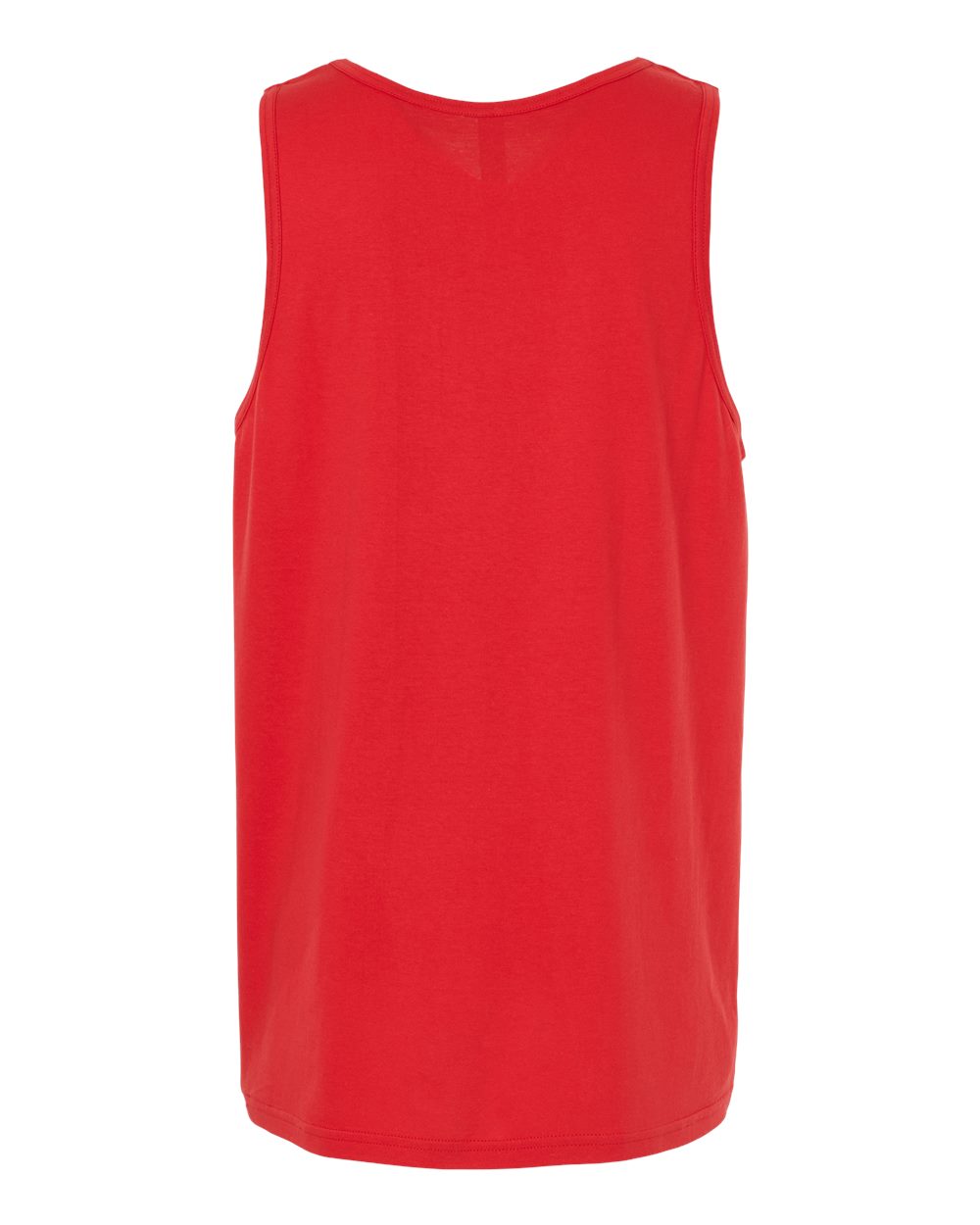 Gildan 64200 Unisex Softstyle® Tank Top in Red, back