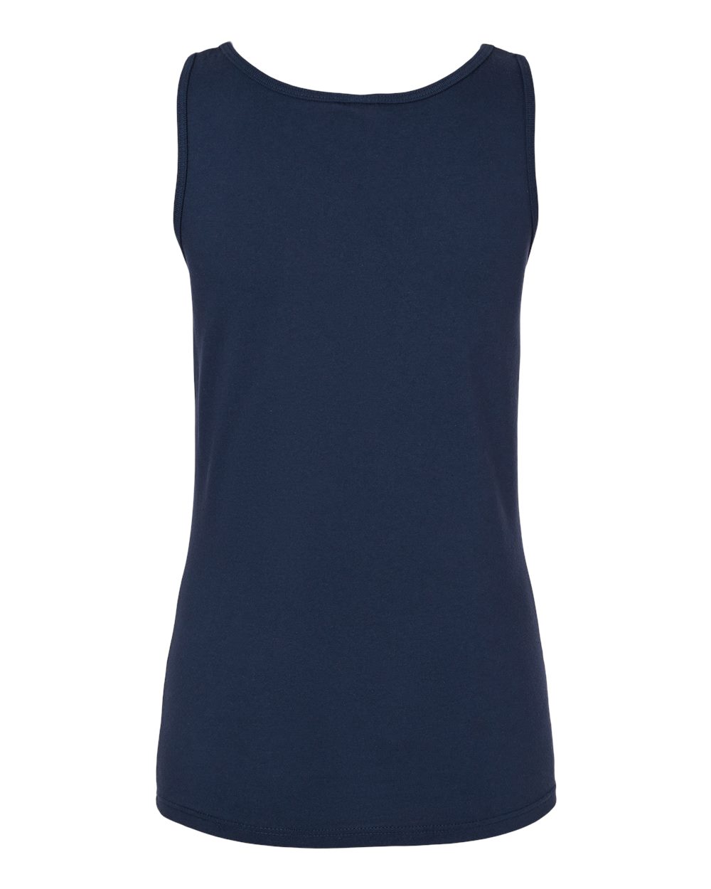 Gildan 64200L Women's Softstyle® Tank Top in Navy, back