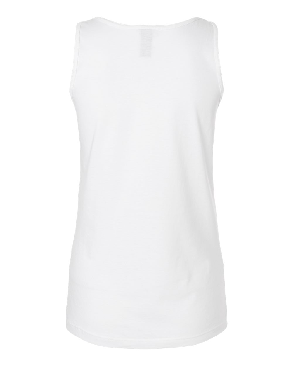 Gildan 64200L Women's Softstyle® Tank Top in White, back
