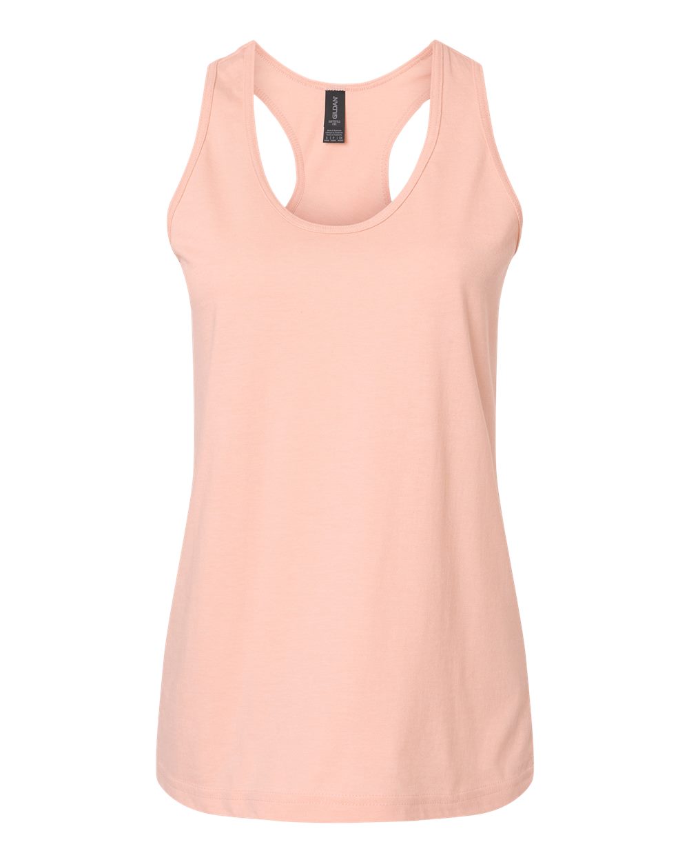 Gildan 64220LCVC Women's Softstyle® CVC Racerback Tank Top in Dusty Rose