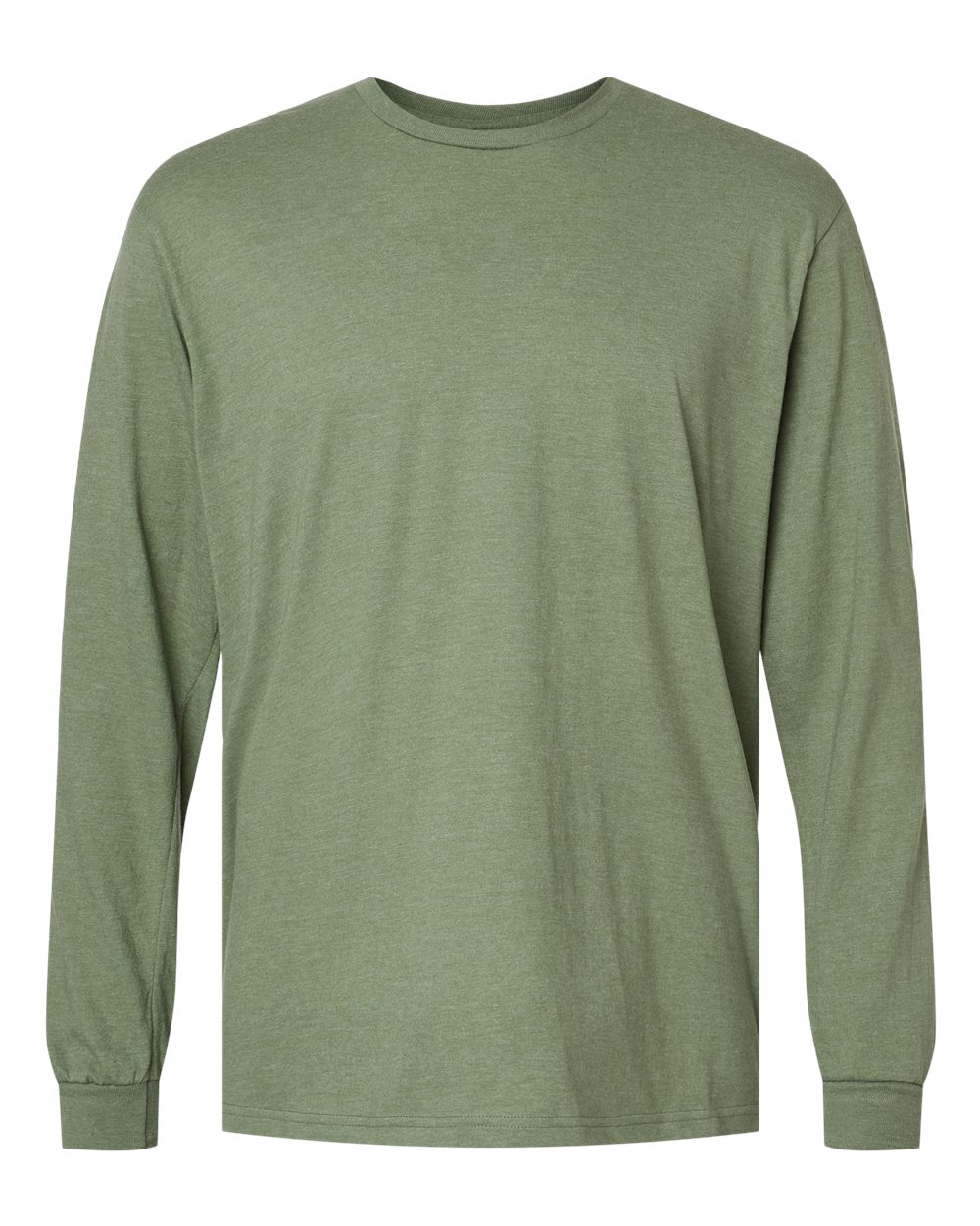 Gildan 64440CVC Unisex Softstyle® CVC Long Sleeve T-Shirt in Cactus