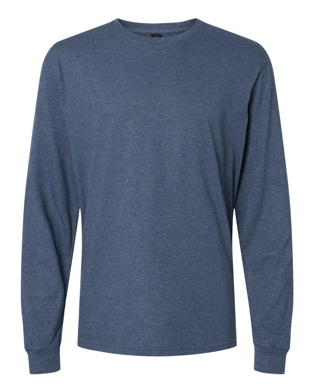 Gildan 64440CVC Unisex Softstyle® CVC Long Sleeve T-Shirt in Navy Mist