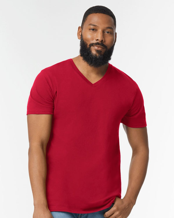 Gildan 64V00 Unisex Softstyle® V-Neck T-Shirt