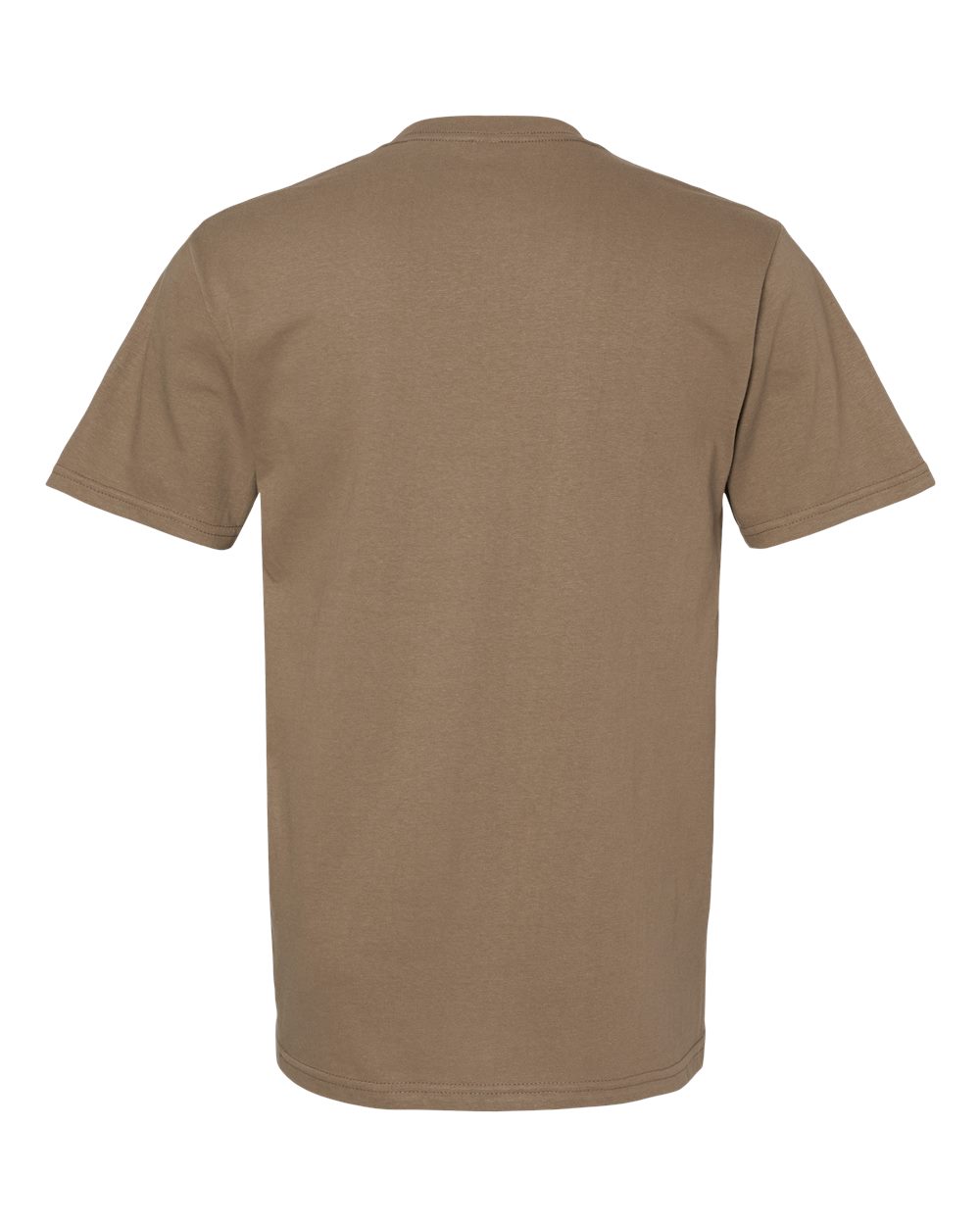 Gildan 65000 Unisex Softstyle® Midweight T-Shirt in Brown Savana, back