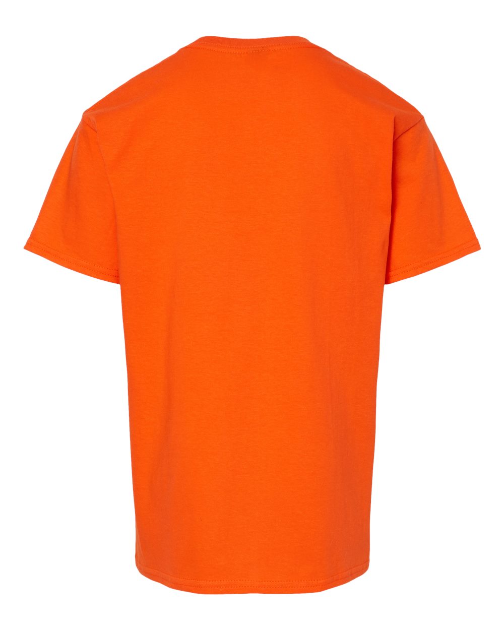 Gildan 65000B Youth Softstyle® Midweight T-Shirt in Orange, back