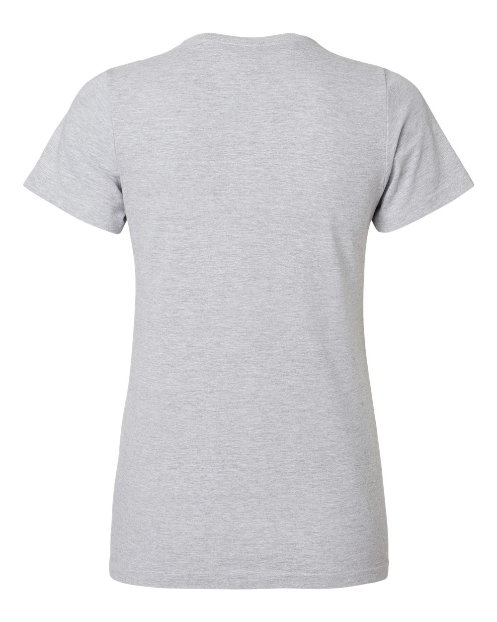 Gildan 65000L Women's Softstyle® Midweight T-Shirt in Sport Grey, back