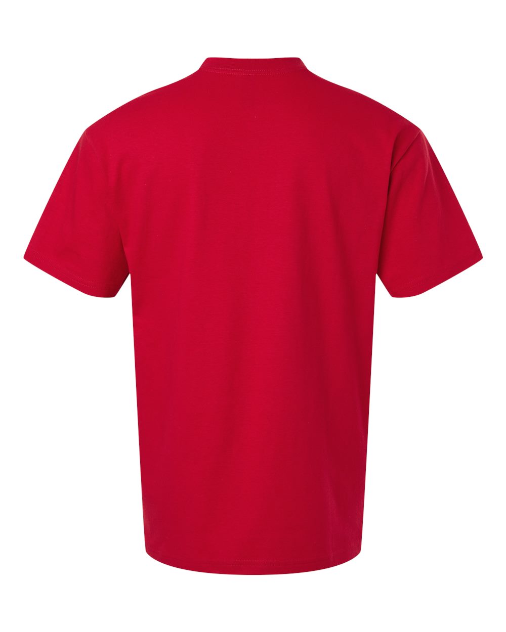 Gildan 75000 Unisex Hammer™ Maxweight T-Shirt in Cherry Red, back