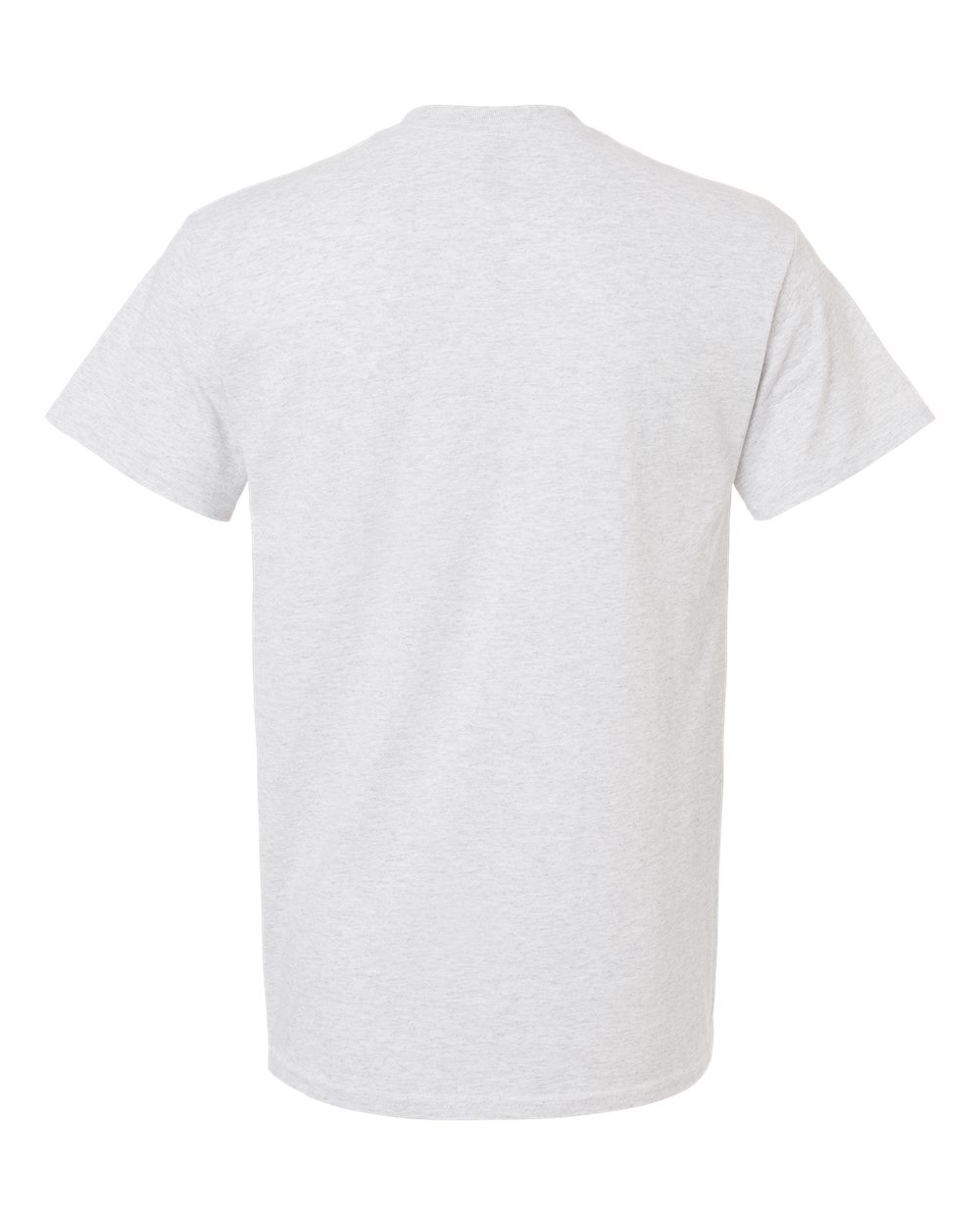 Gildan 8000 Unisex DryBlend® T-Shirt in Ash, back