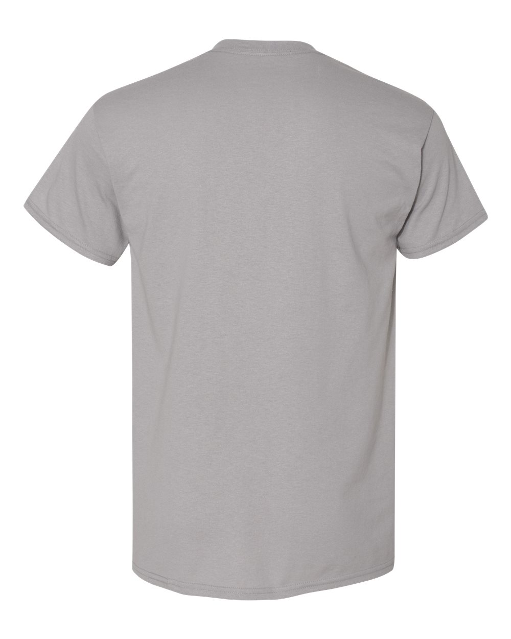 Gildan 8000 Unisex DryBlend® T-Shirt in Gravel, back