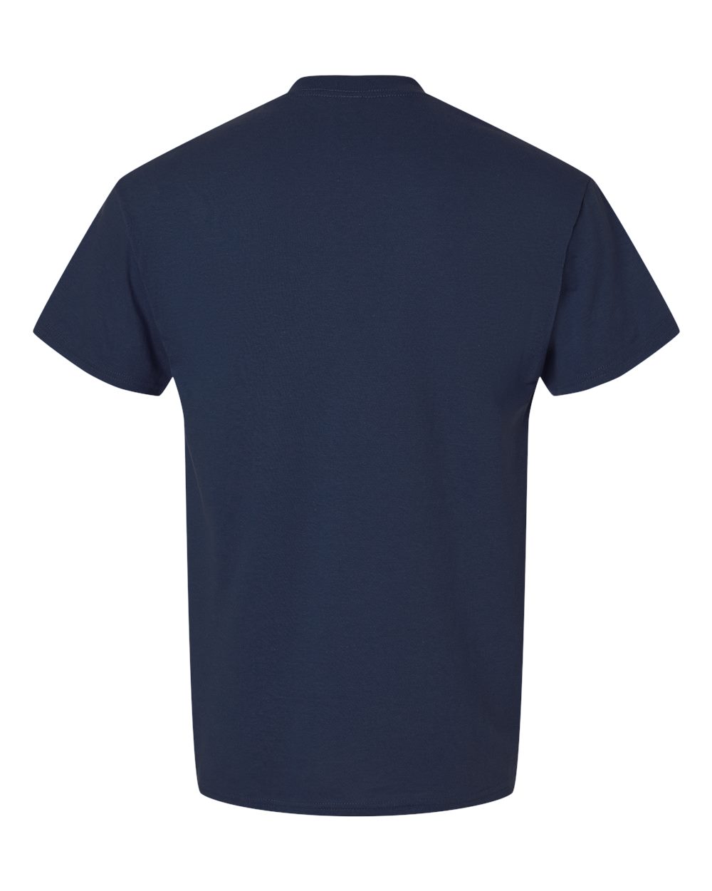 Gildan 8000 Unisex DryBlend® T-Shirt in Navy, back