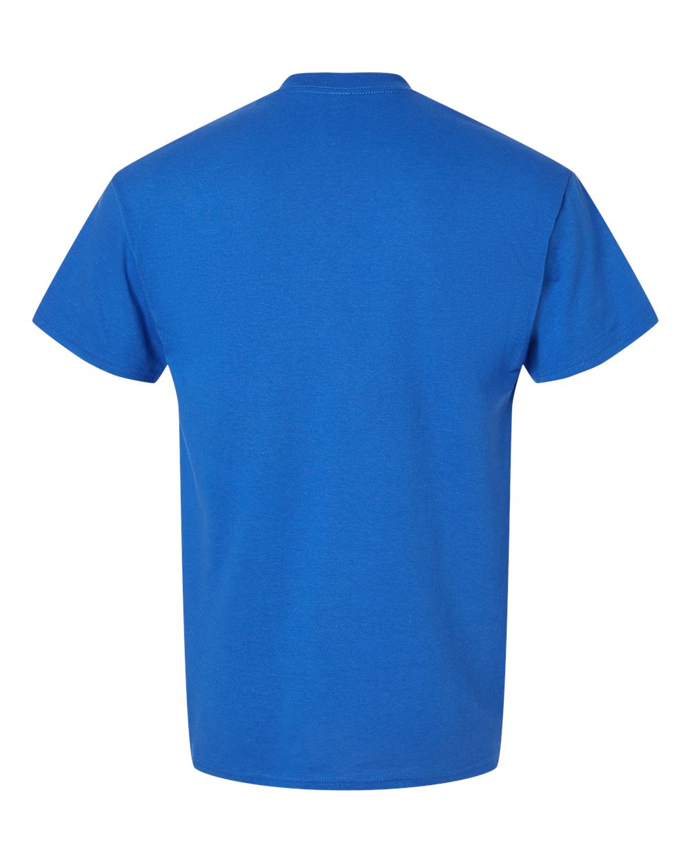 Gildan 8000 Unisex DryBlend® T-Shirt in Royal, back