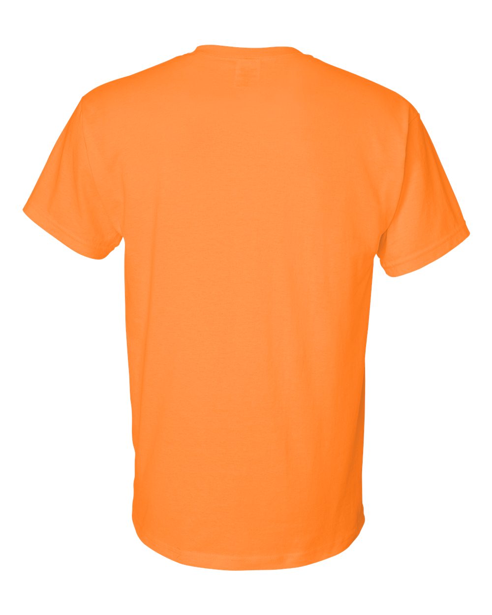 Gildan 8000 Unisex DryBlend® T-Shirt in Tennessee Orange, back