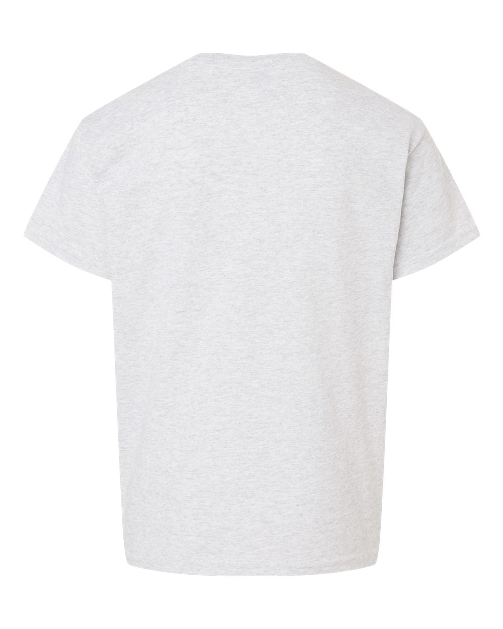 Gildan 8000B Youth DryBlend® T-Shirt in Ash, back