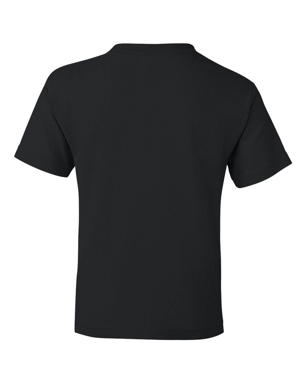 Gildan 8000B Youth DryBlend® T-Shirt in Black, back