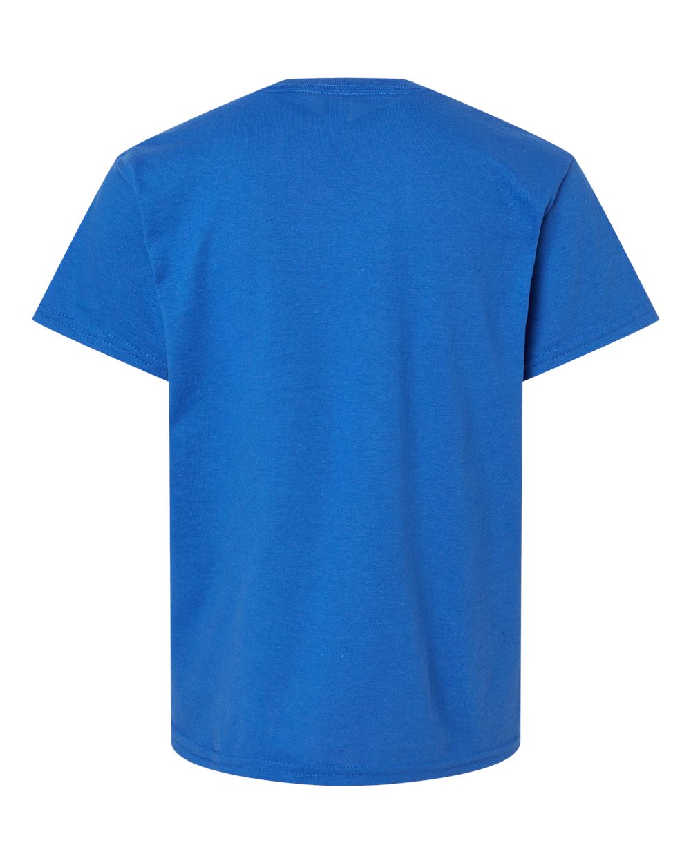 Gildan 8000B Youth DryBlend® T-Shirt in Royal, back