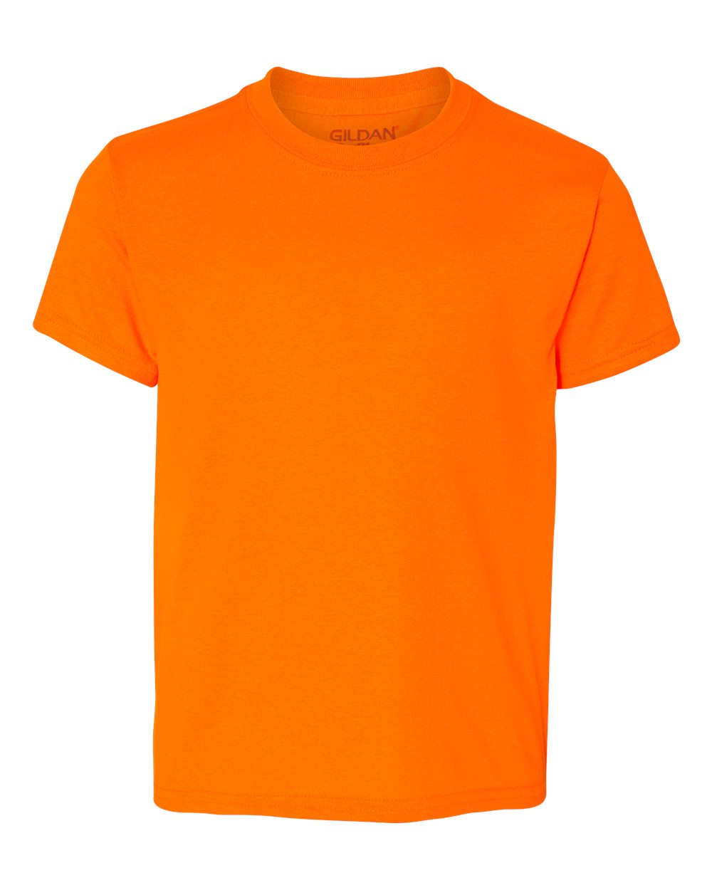 Gildan 8000B Youth DryBlend® T-Shirt in Safety Orange