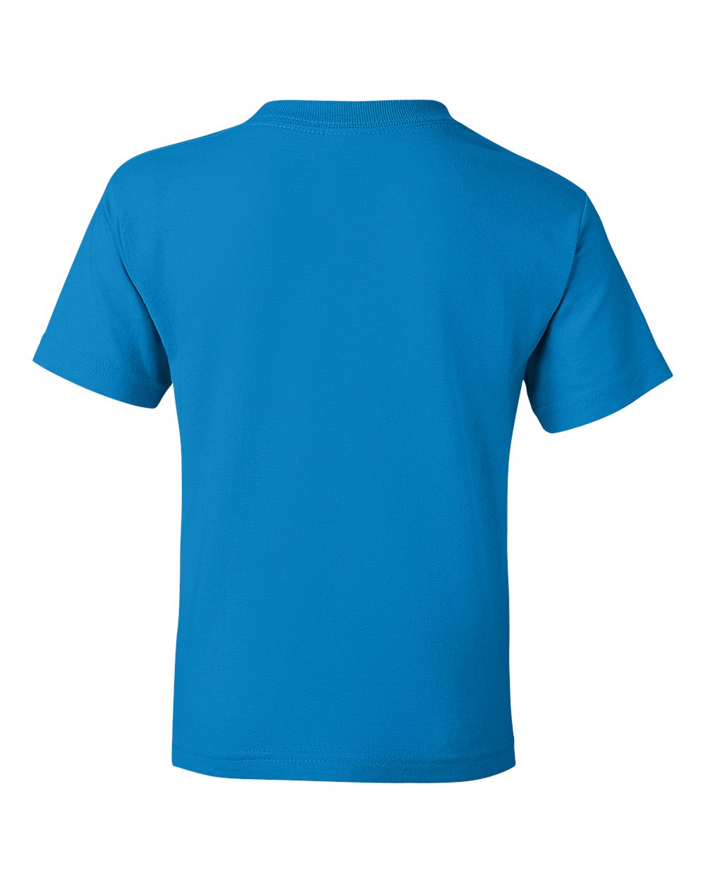Gildan 8000B Youth DryBlend® T-Shirt in Sapphire, back